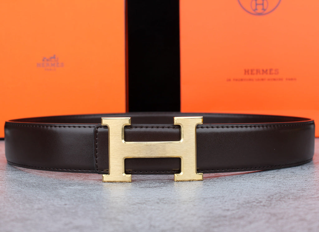 2 Colors Classic Buckle Leather Belt(Unisex Style)
